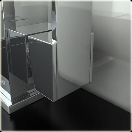 Bateria umywalkowa wysoka Kohlman Excelent QB150H chrom