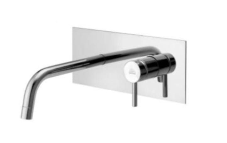 Bateria umywalkowa podtynkowa z wylewką 24,8 cm 1-uchwytowa zintegrowana Paffoni Light LIG106CR chrom