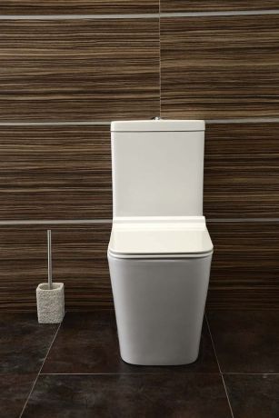 Przejdź do produktu PORTO WC kompakt WC Rimless ze spłuczką z deską Soft Close, uniwersalny
