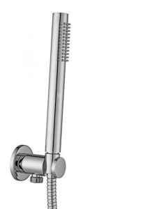 Słuchawka prysznicowa z wężem, uchwytem i przyłączem Paffoni ZDUP094CR chrom