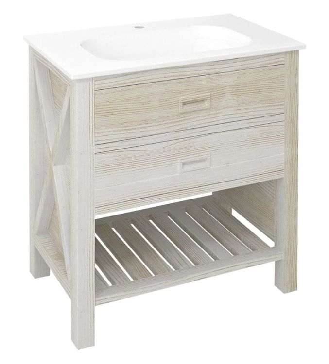 BRAND szafka umywalkowa 71x86x51cm, starobiała