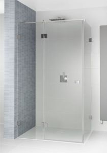 Kabina prysznicowa prostokątna 120x80cm Riho Scandic NXT X203 G001063120  chrom lewa