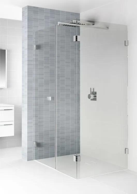 Kabina prysznicowa kwadratowa 90x90cm z drzwiami uchylnymi Riho Scandic NXT X204 G001079121 lewa