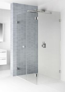 Kabina prysznicowa prostokątna 160x90cm Riho Scandic NXT X204 G001097120 lewa chrom