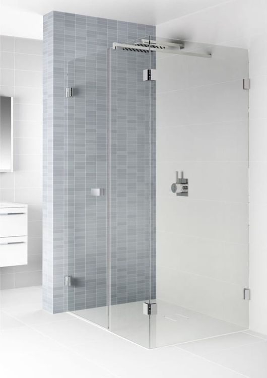 Kabina prysznicowa prostokątna 160x90cm Riho Scandic NXT X204 G001097120 lewa chrom