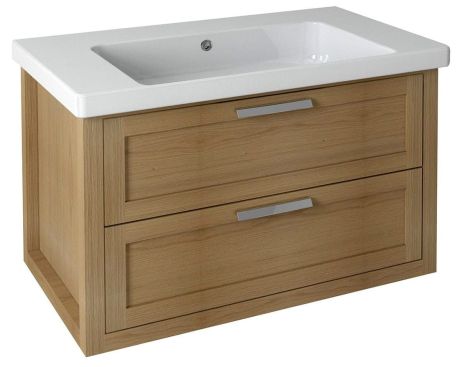 Przejdź do produktu LARITA szafka umywalkowa 97x55x48cm, dąb natural