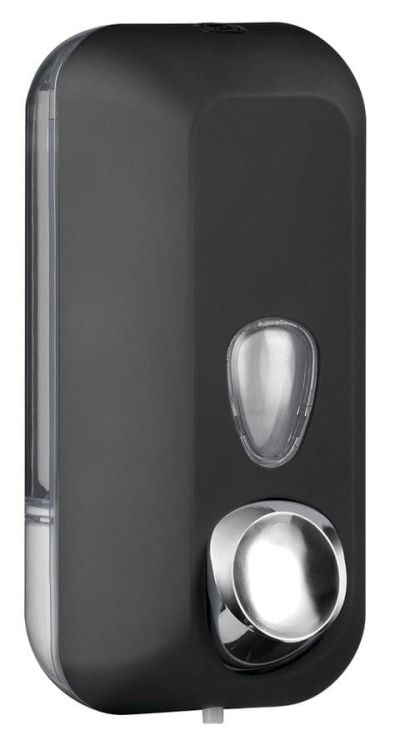 COLORED dozownik mydła płynnego 550ml, ABS, czarny matowy