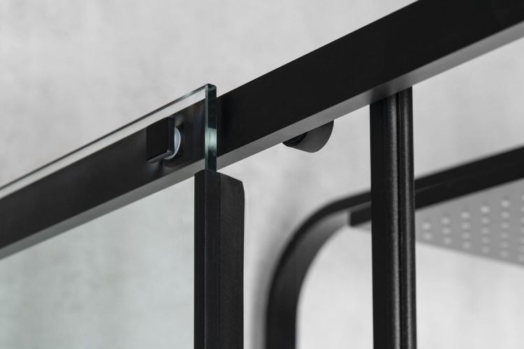 ALTIS LINE BLACK prostokątna kabina prysznicowa 1200x900 mm, wariant L/P