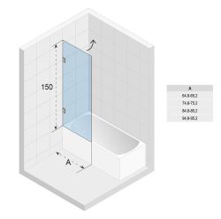 Parawan nawannowy Riho Scandic NXT X108