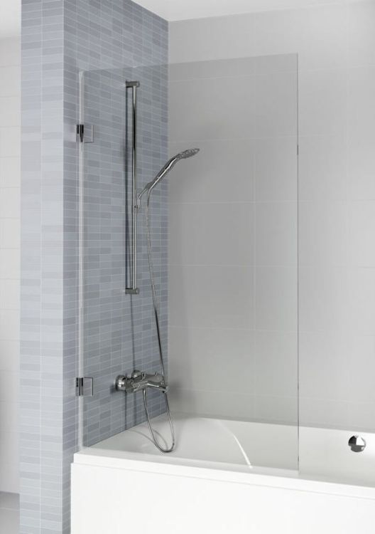 Parawan nawannowy 75x150 cm Riho Scandic NXT X108 G001137120 chrom lewy