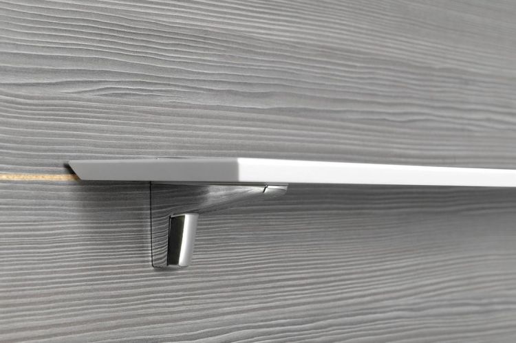 PONTE Półka Rockstone 760x12x150mm, biały mat