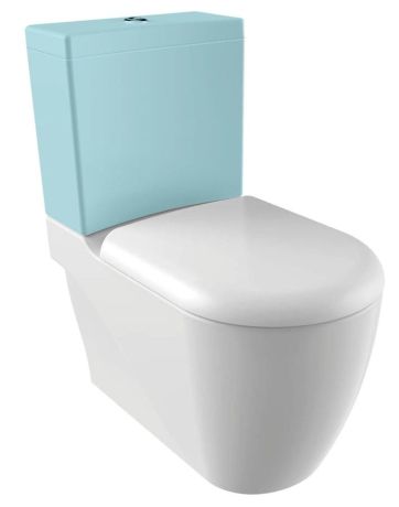 Przejdź do produktu GRANDE misa XL do kompaktu WC, odpływ poziomy/pionowy, 42x73cm, biały