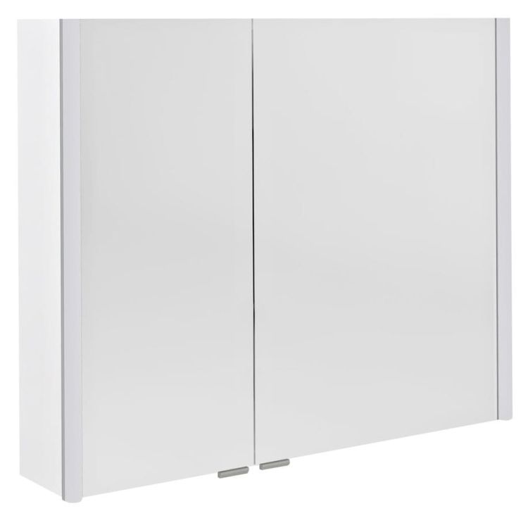 ALIX szafka z lustrem, oświetlenie LED 86x70x17,5cm, kolor biały