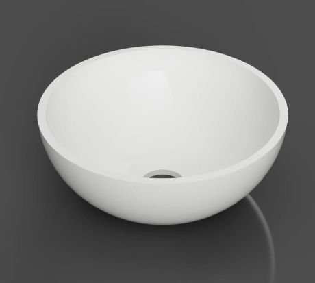 Przejdź do produktu THIN umywalka nablatowa, 245x110mm, biały mat