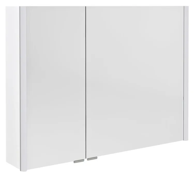 ALIX szafka z lustrem, oświetlenie LED 96x70x17,5cm, kolor biały