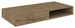 MORIAN szafka umywalkowa 100x14x48cm, dąb, lewa