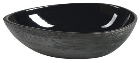 Przejdź do produktu PRIORI umywalka ceramiczna nablatowa 51x38 cm, czarny