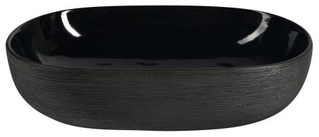 Przejdź do produktu PRIORI umywalka ceramiczna nablatowa 58x40 cm, czarny