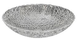 PURUS umywalka szklana 50x36 cm, przezroczysta