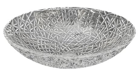 Przejdź do produktu PURUS grawerowana szklana umywalka nablatowa, 50x36cm, czysta
