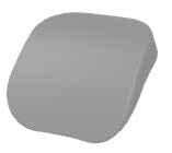 Zagłówek do wanny Riho AH19 207044 szary