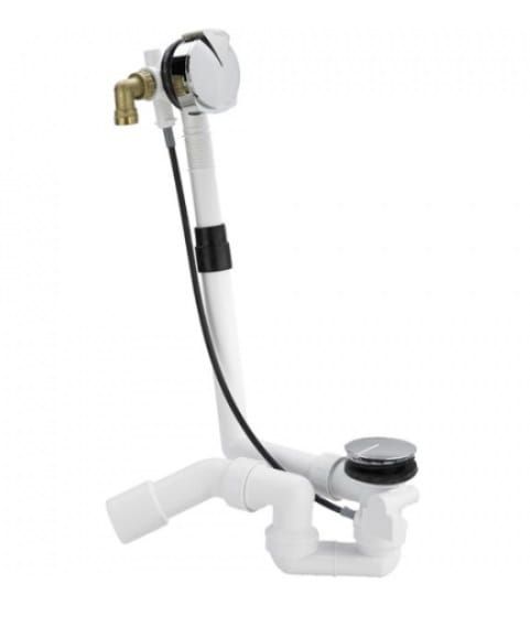 Syfon wannowy 70 cm z napełnieniem przez przelew Riho Viega chrom 560100360