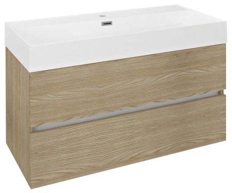 Przejdź do produktu ODETTA szafka umywalkowa 95x50x43,5cm, wiąz Bardini
