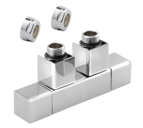 Przejdź do produktu CUBE TWIN zestaw przyłączeniowy zespolony, chrom