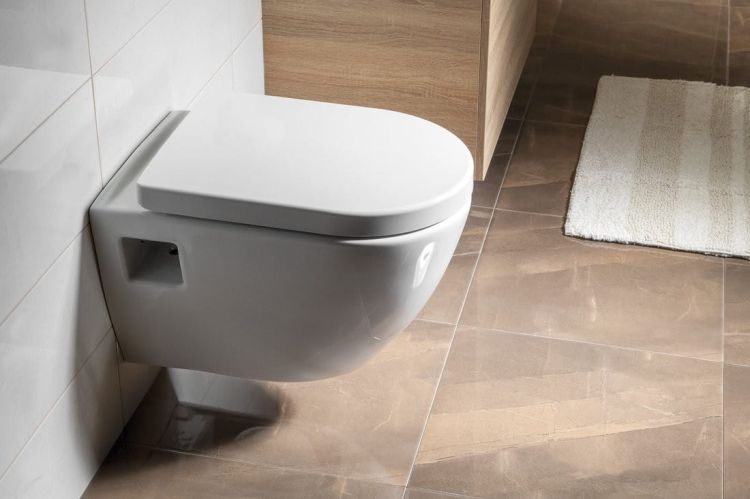 Zestaw WC miska WC Nera ze spłuczką podtynkową i przyciskiem Geberit, zabudowa lekka