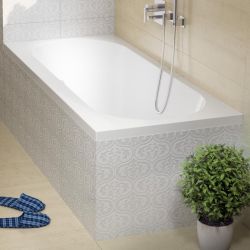 Wanna prostokątna 180x80cm Riho Carolina B056001005 biały połysk