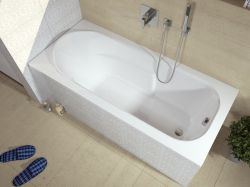 Wanna prostokątna150x75cm Riho Columbia B002001005 biały połysk