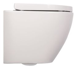 Miska WC bezkołnierzowa wisząca 36x45 cm z deską wolnoopadającą Sanitop Ocura 04875 0