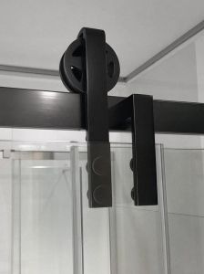 VOLCANO BLACK kabina prysznicowa 1500x800mm wariant L/P