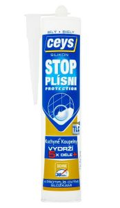 STOP PLEŚNI, silikon sanitarny, 280ml, biały
