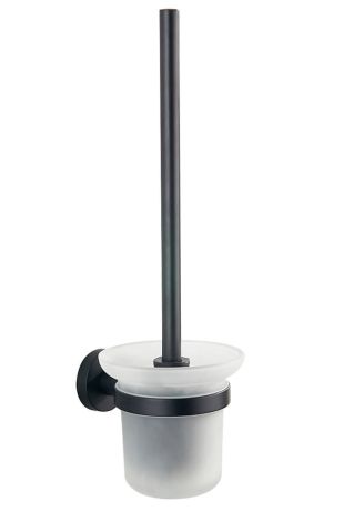 Przejdź do produktu SAMBA wisząca szczotka do WC, szkło mleczne, czarny mat