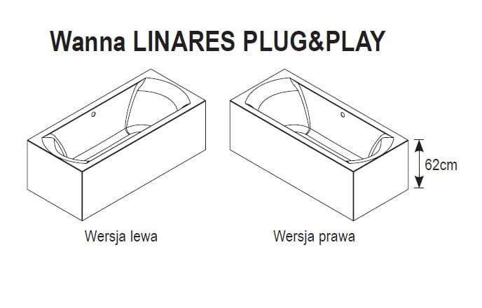 Wanna z obudową Riho Linares - strony