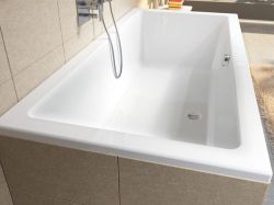 Wanna prostokątna 190x80cm do zabudowy Riho Lusso B015001005 biały połysk