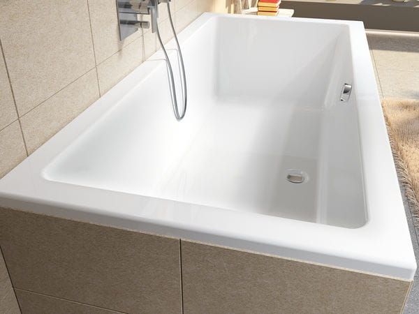 Wanna prostokątna 190x80cm do zabudowy Riho Lusso B015001005 biały połysk