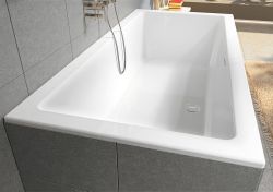 Wanna narożna prostokątna 170x75 cm do zabudowy Riho Rethink Cubic B105001005 biały połysk