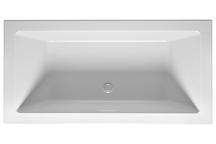 Wanna narożna prostokątna 170x75 cm do zabudowy Riho Rethink Cubic B105001005 biały połysk