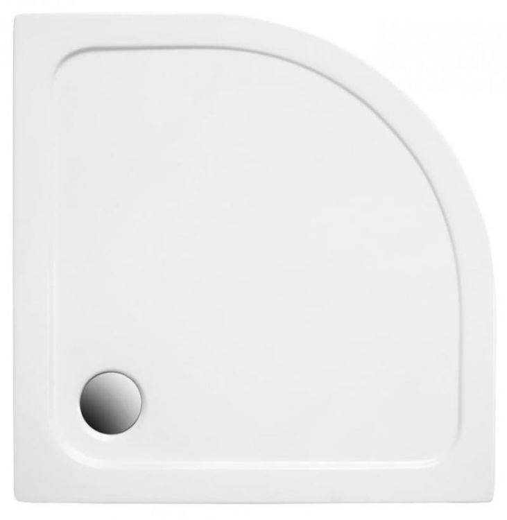 Brodzik półokrągły kompaktowy 90x90 cm Polimat Standard 00841