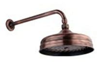 Deszczownica natryskowa okrągła 30 cm miedź Sphera Lord SD4130003RA