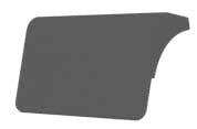 Zagłówek do wanny Riho AH21112 antracyt