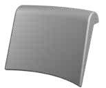 Zagłówek do wanny Riho AH14115 szary