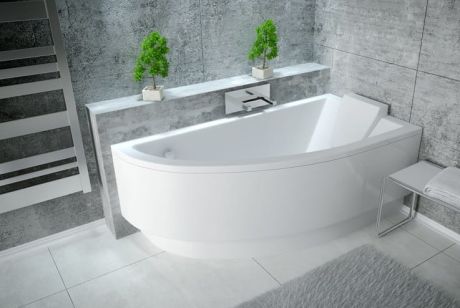 Przejdź do produktu Wanna asymetryczna Besco 150x70 cm Praktika 150 lewa #WAP-150-NL