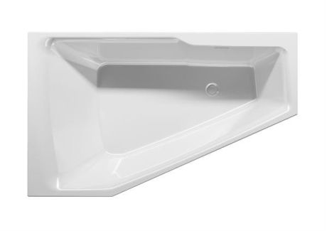 Przejdź do produktu Wanna narożna asymetryczna 170x90 cm z akrylową obudową gotowa do montażu Riho Rethink Space Plug&Play B113005005 prawa biały połysk