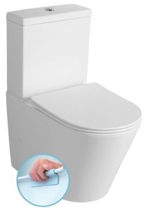 PACO RIMLESS kompakt WC ze spłuczką , uniwersalny