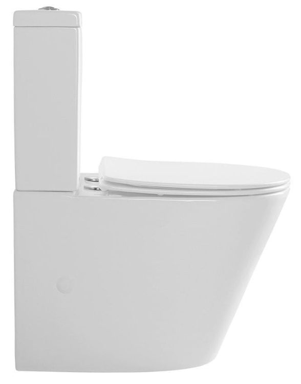 PACO RIMLESS kompakt WC ze spłuczką , uniwersalny