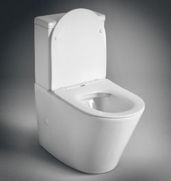 PACO RIMLESS kompakt WC ze spłuczką , uniwersalny
