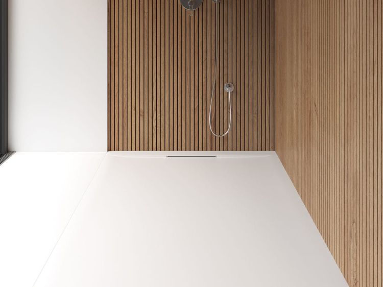 Brodzik kwadratowy płaski Riho Isola